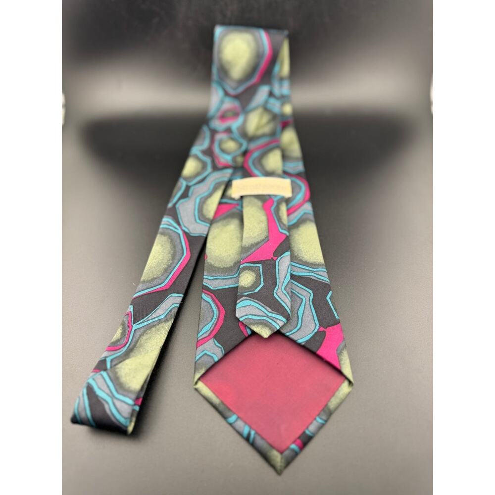 Colorful, Abstract Strathmore Necktie - Picture 10 of 11